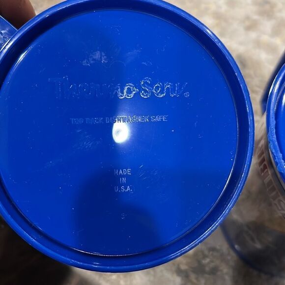 2 Vintage 1988 Joe Camel 75th Birthday Thermo Serv Mug Cup Cigarette Advertising - Picture 6 of 6